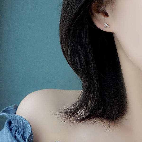 e.m.ジルコニアピアス e.m. ピアス 2Psetジルコニアフープピアス/カップル/ペア