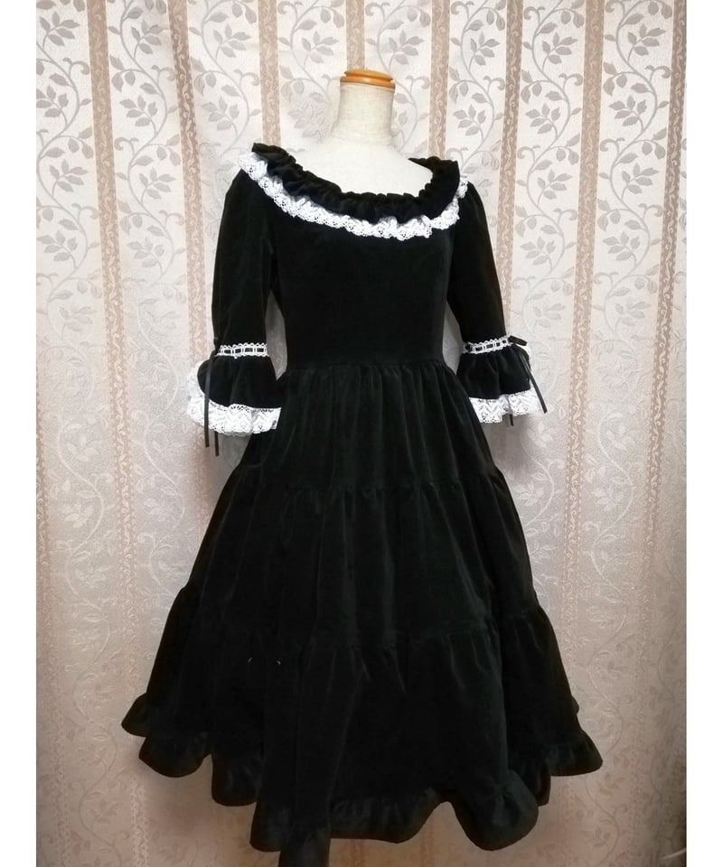 10月10日〆別珍 ドールドレス シアタードール ドレス | Moonrise Theater