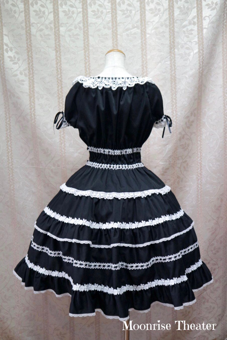 moonrisetheater タイニーローズワンピース　ロリィタ タイニーローズワンピース | Moonrise Theater