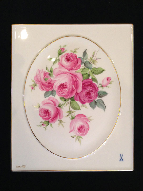 世界限定100 マイセン陶板(プラーク)薔薇のブーケ42.5×38 | 美術 世界限定100 マイセン陶板(プラーク)薔薇のブーケ42.5×38 | 美術