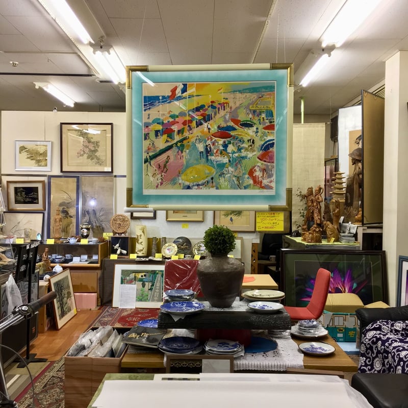 リロイ・ニーマンLeRoy Neiman / ドゥービルの海岸 シルクスクリーン