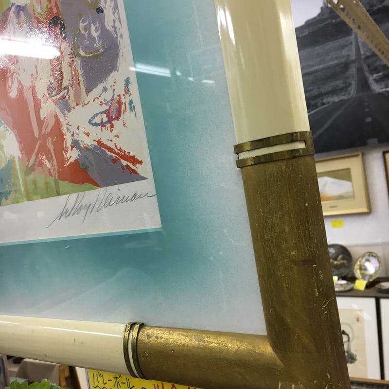 リロイ・ニーマンLeRoy Neiman / ドゥービルの海岸 シルクスクリーン