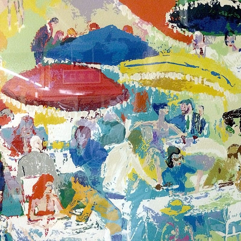 リロイ・ニーマンLeRoy Neiman / ドゥービルの海岸 シルクスクリーン