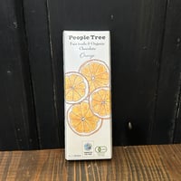 People Tree フェアトレードアンドオーガニックチョコレート/ オレンジミルクチョコレート　50g
