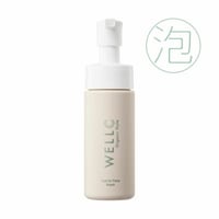 WELLC ハイブリッドフェイスウォッシュ 140 ml｜植物オイル×熟成石けんで「洗う・整える」泡洗顔