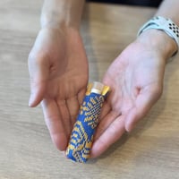 【ミヤコフードミャンマー】JADE natural ロンジーリップケース 【柄はランダムにお届けいたします】