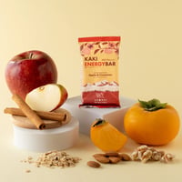 SHONAI SPECIAL 柿ベースエナジーバー Apple & Cinnamon（45 g）｜砂糖不使用・干し柿×ナッツ・発芽玄米粉スナック