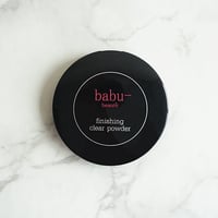 babu-beaute バブーボーテ　フィニッシングクリアーパウダー　コンパクトSET(パフ付)