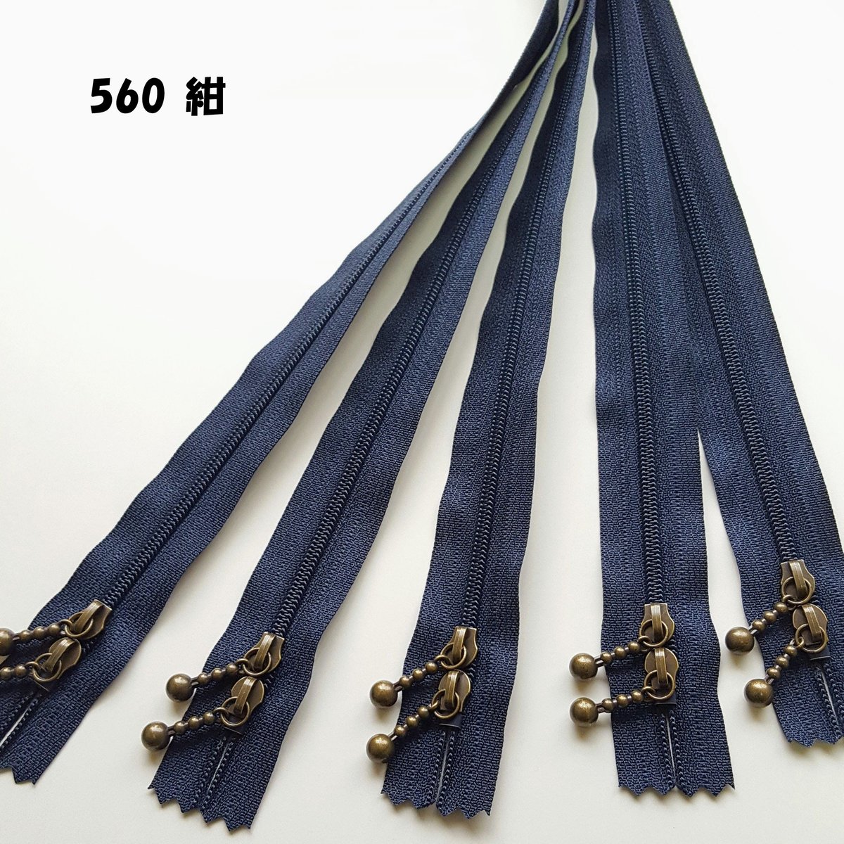1本単位販売】YKK (AG) 40cm 両開玉付きファスナー 全8色 | 手芸 HL CO