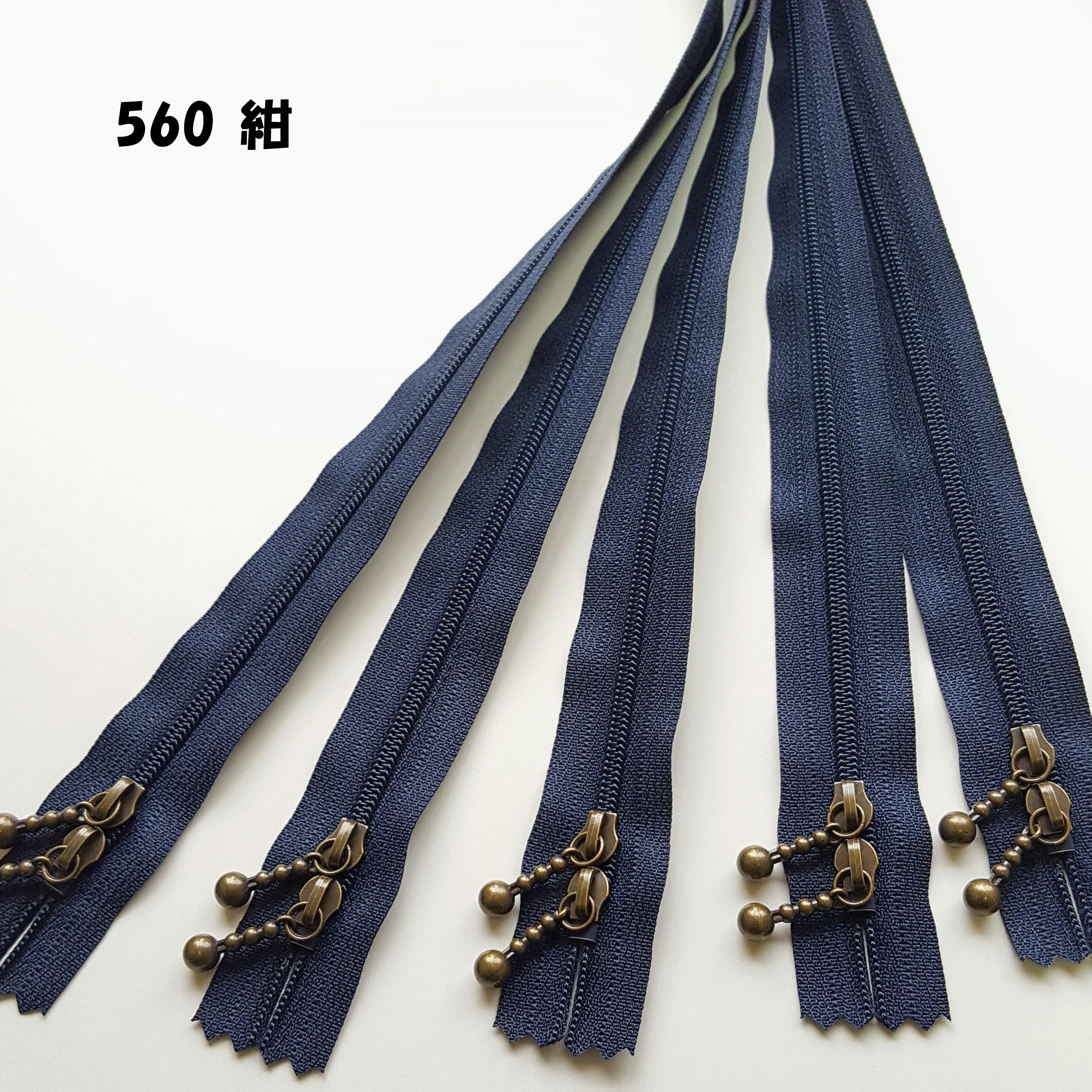 りんご様おまとめ品☆値下げ❗️玉付きファスナー 1本単位販売】YKK (AG) 40cm 両開玉付きファスナー 全8色 | 手芸 HL CO