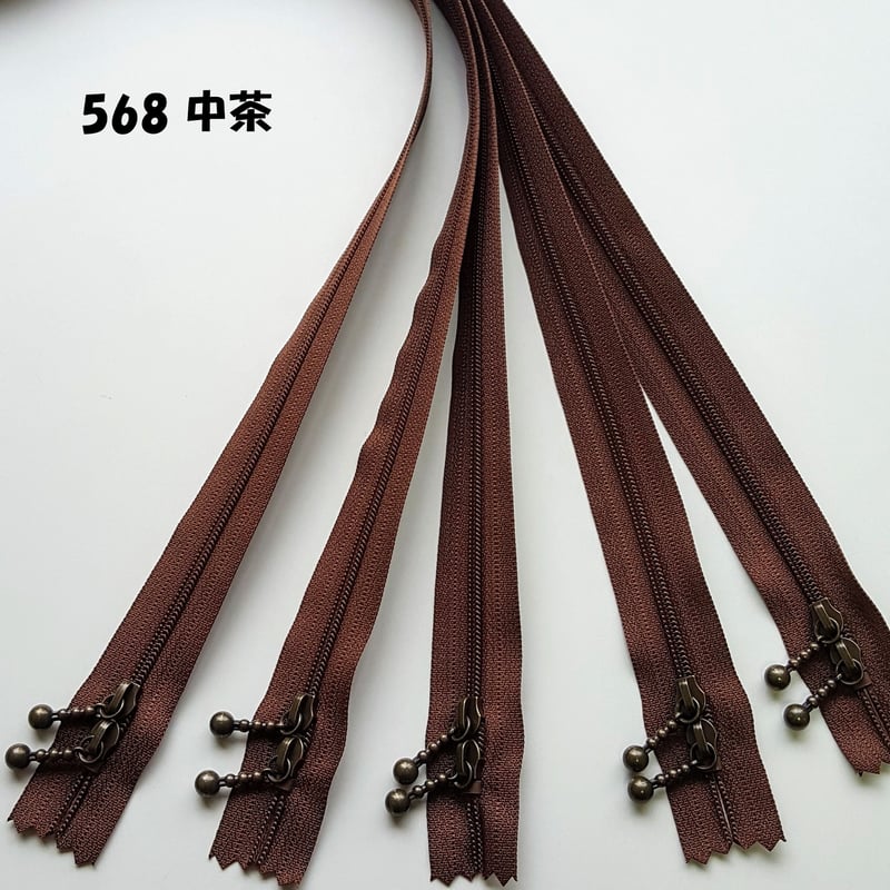 1本単位販売】YKK (AG) 40cm 両開玉付きファスナー 全8色 | 手芸 HL CO