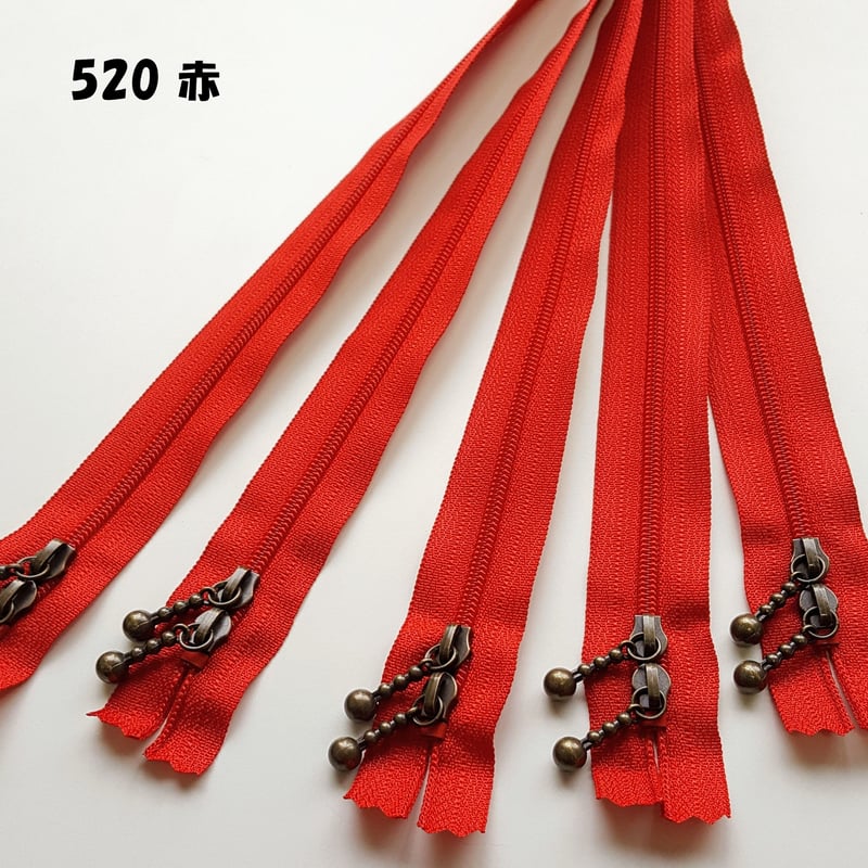 1本単位販売】YKK (AG) 40cm 両開玉付きファスナー 全8色 | 手芸 HL CO