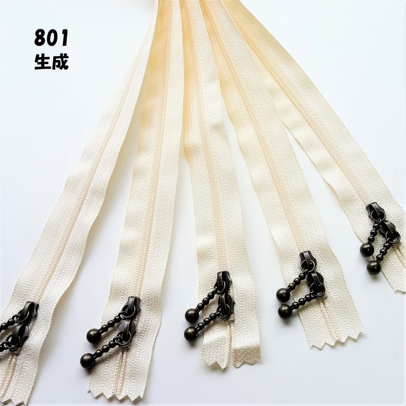 1本単位販売】YKK (AG) 40cm 両開玉付きファスナー 全8色 | 手芸 HL CO