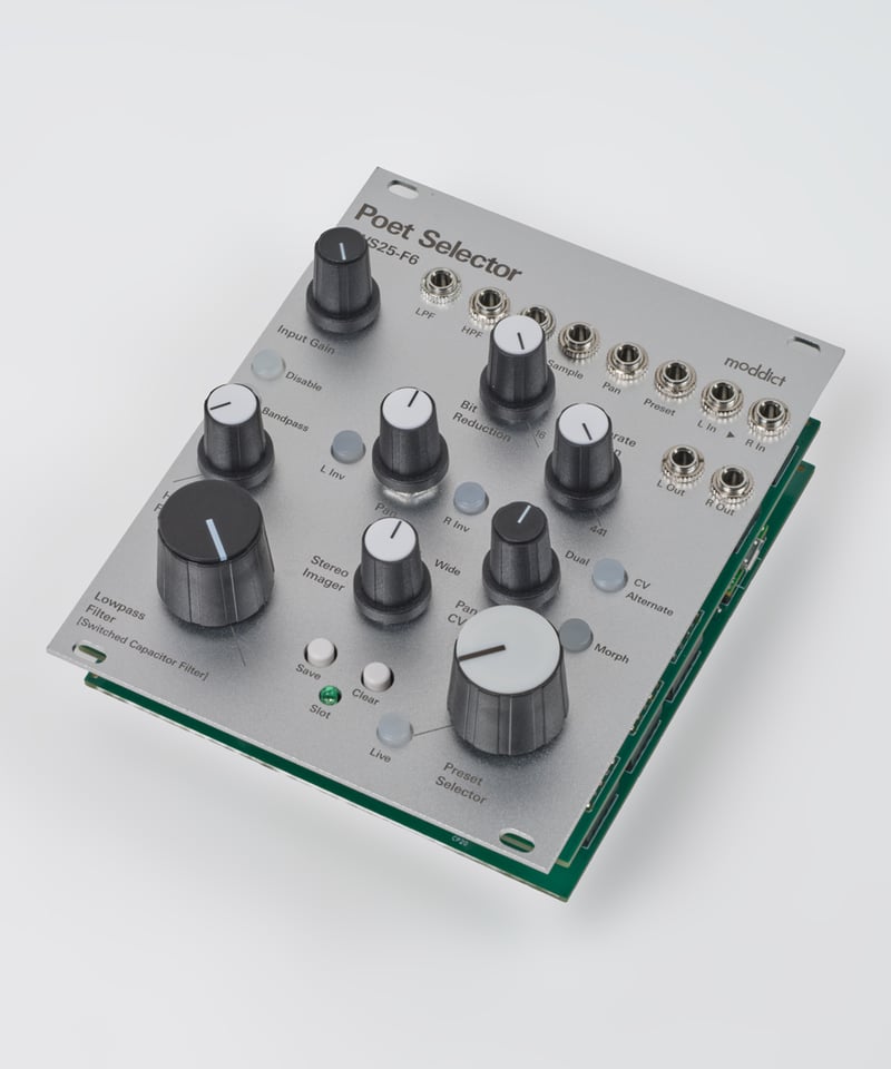 d*e様 moddict Poet Selector モジュラーシンセ Poet Selector [PWS25-F6] [Stereo processor + Cl