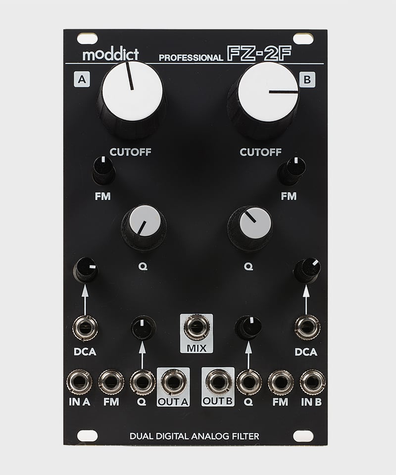 Moddict FZ-2F Casio FZ-1 モジュラーシンセ FZ-2F [Casio FZ-1 Dual Filter & VCA] | moddict