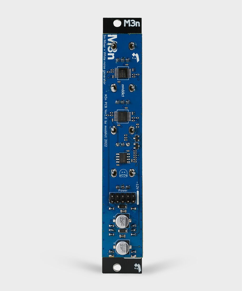 M3n Silver[3in Mixer + White Noise OSC] | moddi