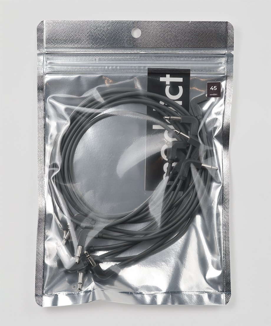 L Slim Patch Cable Darkgray | moddict webshop