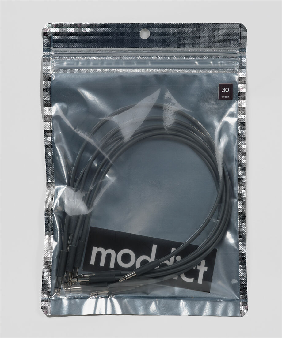 moddict パッチケーブル　42本 Slim Patch Cable Darkgray | moddict webshop