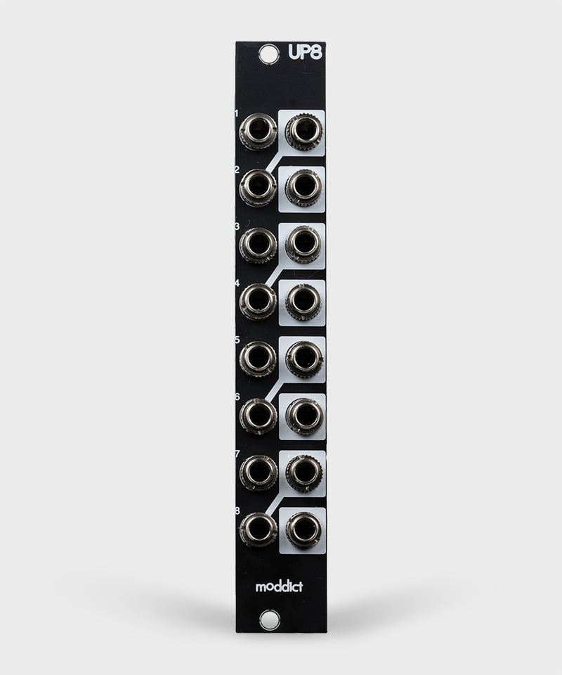 鍵盤楽器 moddict UP8 [8ch voltage doubler] UP8 Black [8ch voltage doubler] | moddict webshop