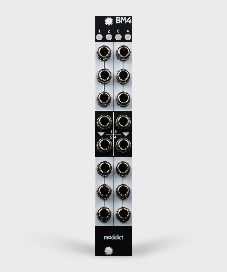 moddict BM4 [4ch Bufferd Multiple] その1 BM4 Black [4ch Bufferd Multiple] | moddict webshop