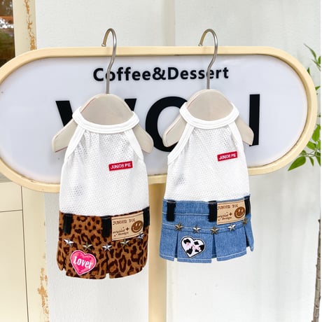 スタッズミニワンピ