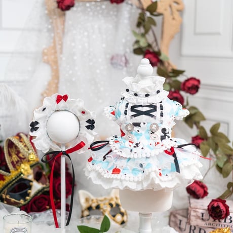♥️✨Alice✨♣️  ドレス／ボンネットキャップ