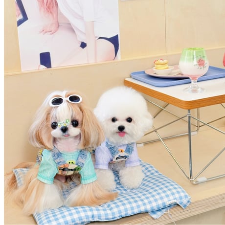 レトロデニムワンピース