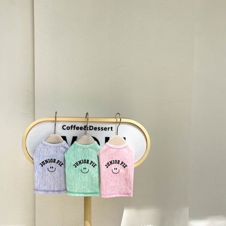 Smileカラーデニムシャツ