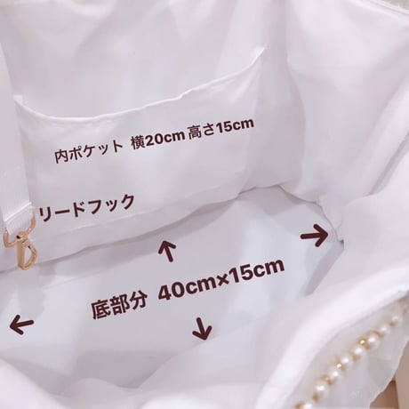 フリルチュチュバッグ✨crazy for WAN