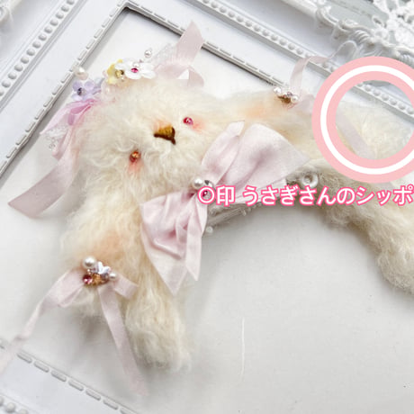 ヘッドドレス型🐇ヘアクリップ／ロップイヤー🐰ネザーランド