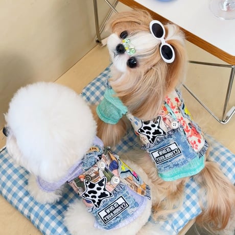 レトロデニムワンピース