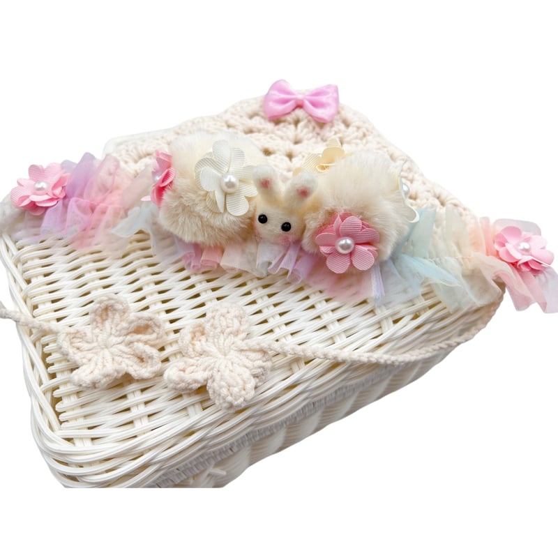 cfW🧸くま耳バブーシュカ／レインボーバブ | crazy for WAN