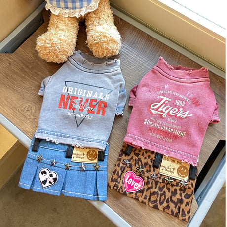 スタッズミニワンピ