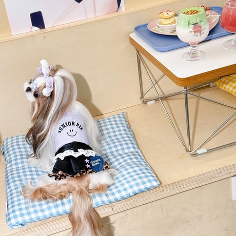 Smileカラーデニムワンピース