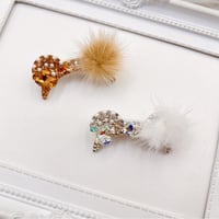 スワロベア🧸ヘアクリップ
