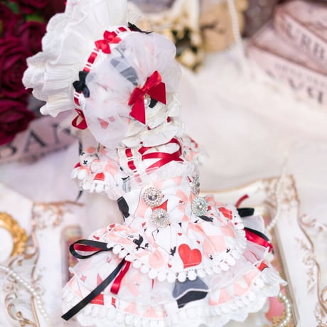♥️✨Alice✨♣️  ドレス／ボンネットキャップ