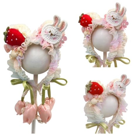 angelic pretty くまみみバブーシュカ Travel Bear OP by Angelic Pretty