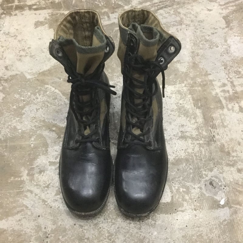米軍実物 60's ジャングルブーツ 9W ② 米軍実物 60's ジャングル