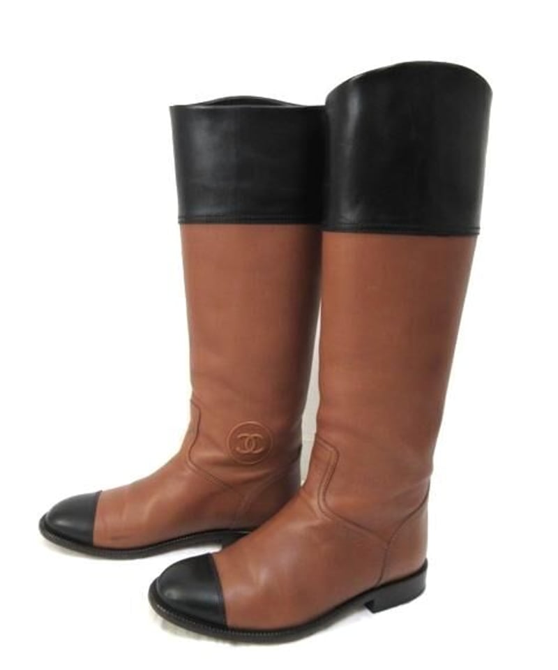 SC-0845 10Aココマーク入バイカラージョッキーブーツ | リサイクルココ