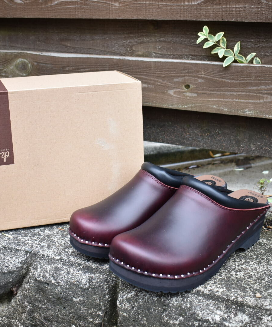 TROENTORP Classic Sweadish Clog スムースレザー クロッグ B TROENTORP Classic Sweadish Clog スムースレザー クロッグ B