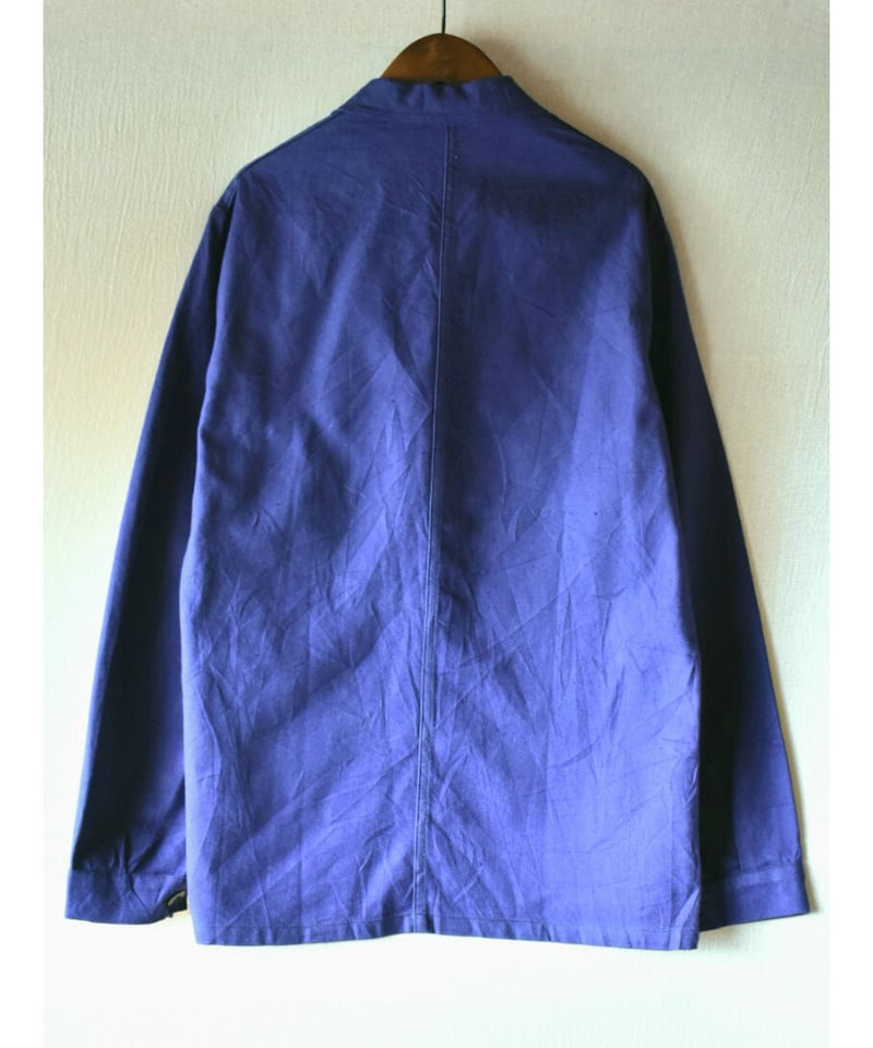 Deadstock 】80's AU MOLINEL フレンチワークジャケット BLUE