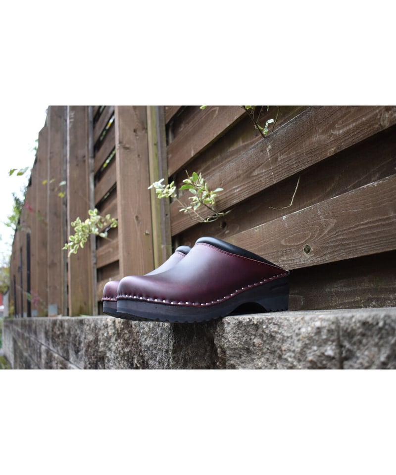 TROENTORP Classic Sweadish Clog スムースレザー クロッグ B TROENTORP Classic Sweadish Clog スムースレザー クロッグ B
