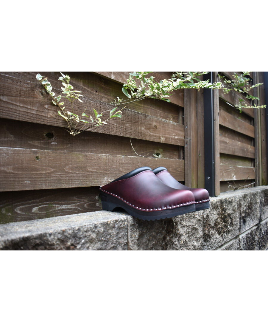 TROENTORP Classic Sweadish Clog スムースレザー クロッグ B 