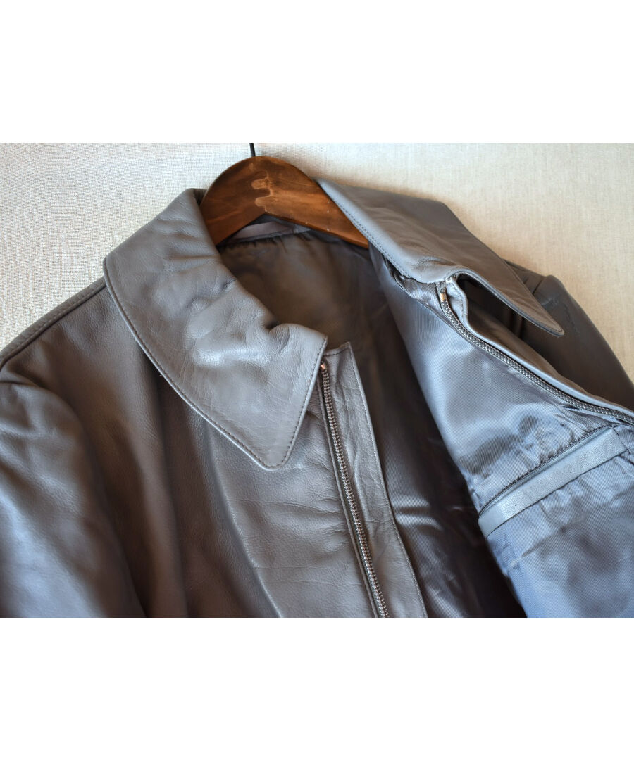 used 】 ドイツ軍 サブマリンレザージャケット GREY | Rinceaux used 】 ドイツ軍 サブマリンレザージャケット GREY | Rinceaux