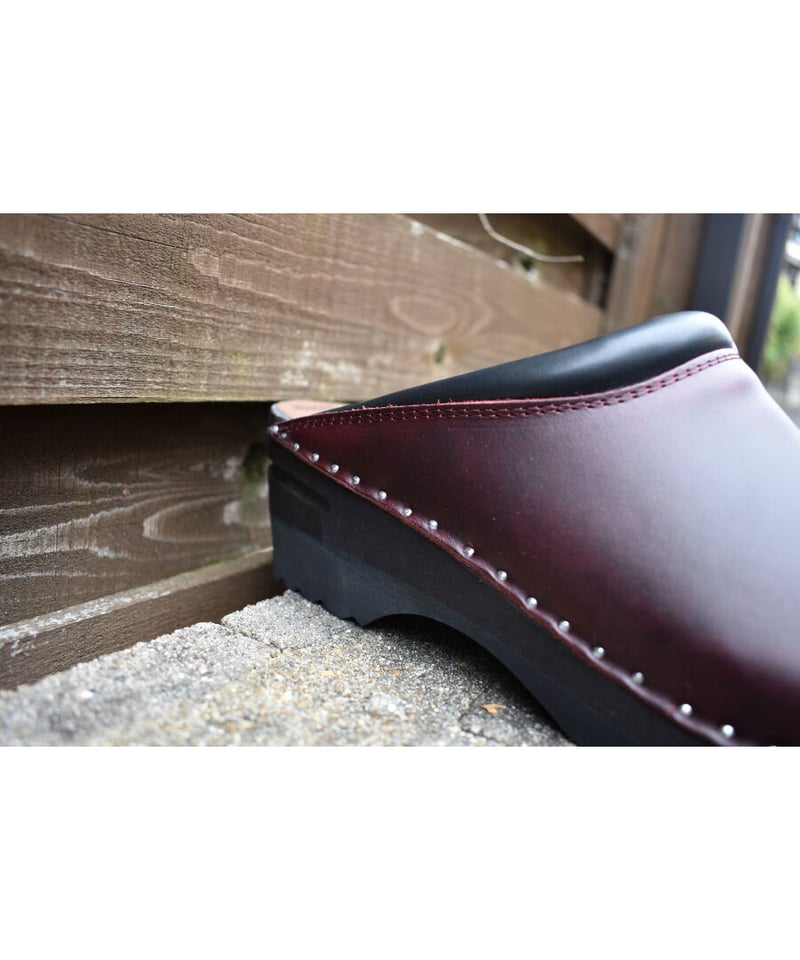 TROENTORP Classic Sweadish Clog スムースレザー クロッグ B