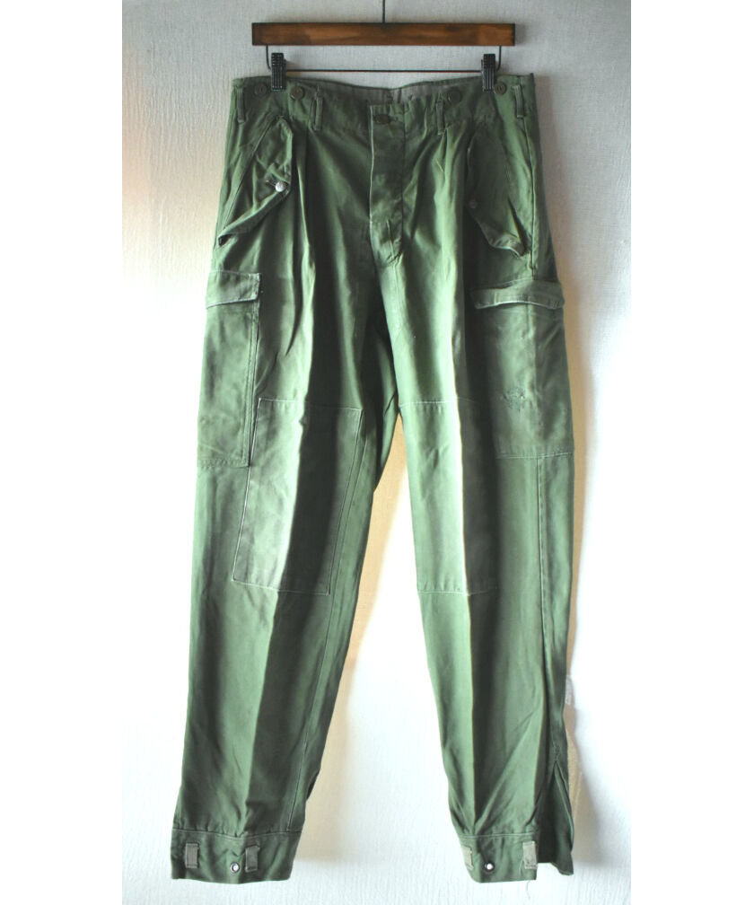 used】60~90's スウェーデン軍 M-59 カーゴパンツ GREEN | Rinc