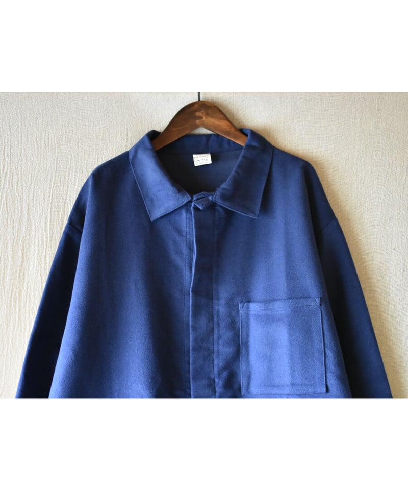 Deadstock 】 イタリア軍 モールスキン ワークカバーオール NAVY | Rin