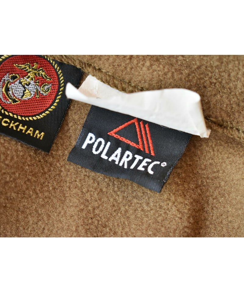 used 】アメリカ軍 USMC POLARTEC フリースライナー プルオーバー COY
