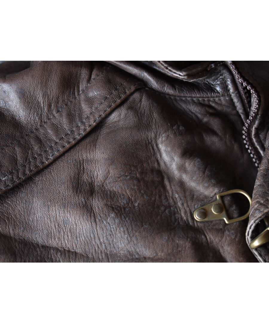 used】EURO レザーファイヤーマンジャケット (52) BROWN | Rinceaux used】EURO レザーファイヤーマンジャケット (52) BROWN | Rinceaux