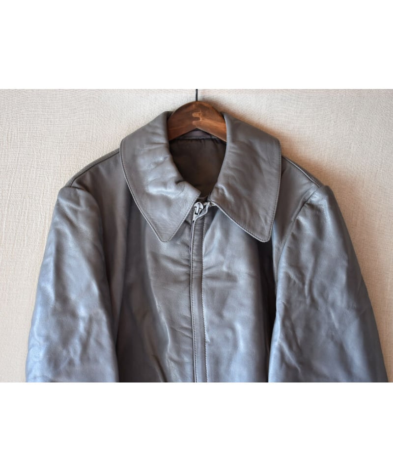 used 】 ドイツ軍 サブマリンレザージャケット GREY | Rinceaux used 】 ドイツ軍 サブマリンレザージャケット GREY | Rinceaux